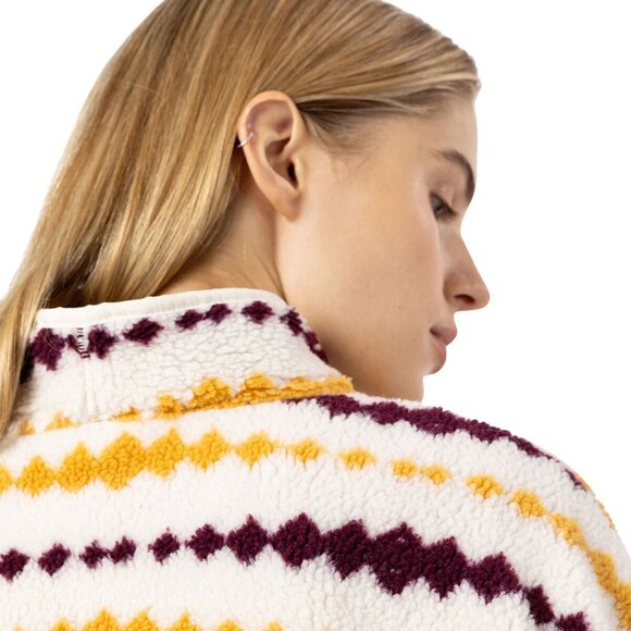 Dickies Women's Sherpa Jacket in Cream - Large, New with Tags - Picture 3 of 5